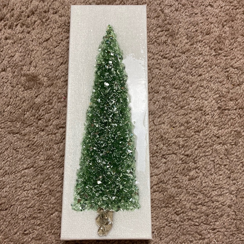 Resin Christmas Tree Art